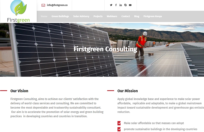 FirstGreen Consulting | List of green companies in India